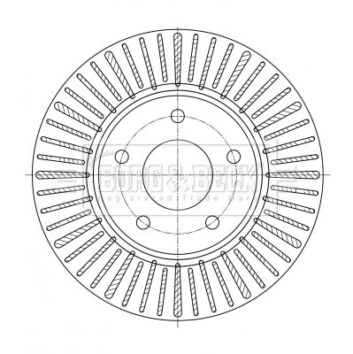 BORG & BECK Piduriketas BBD5384